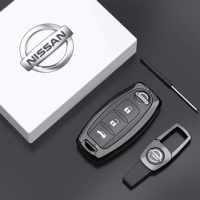 LAIFU Nissan Zinc Alloy Key Case รถ Remote Key Holder สำหรับ Terra Almera Sentra Frontier