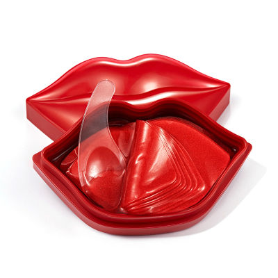 20pcsbox Lips Care Mask Cherry Hydrating Serum Lip Mask Anti-Drying Moisturizing Lightening Nourishing Beauty Lip Care TSLM1
