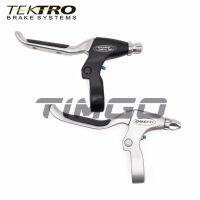 Tektro V-Brake/เบรกเครื่องกล MTB คันโยกจักรยานเงินซ้ายเพียง22.2มม