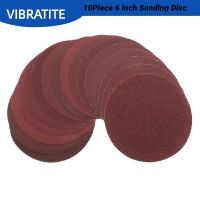 150mm Sanding Discs Hook and Loop Sandpaper 60-2000 Grit6 Inch for Random Orbital Sander Polisher Wood Metal Polishing Grinding