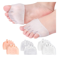 2pcs ซิลิโคน Metatarsal Pads Toe Separator บรรเทาอาการปวดเท้า Orthotics นวดเท้า Insoles Forefoot ถุงเท้าเท้าเครื่องมือดูแล-lihaiyan4