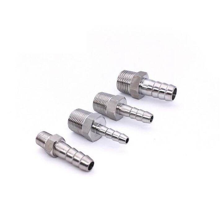 1-8-2-bsp-male-thread-x-barb-hose-tail-304-stainless-steel-water-pipe-fitting-reducer-pagoda-joint-coupling-connector