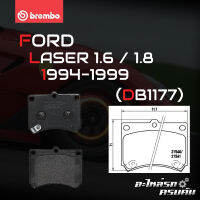 ผ้าเบรกหน้า BREMBO สำหรับ FORD LASER 1.6 1.8 94-99 (P49 011B)