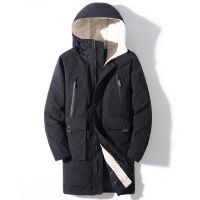 ◈ Brand Down Jacket Men Warm Fashion Windproof Coat Hooded Thick Windbreaker Parkas