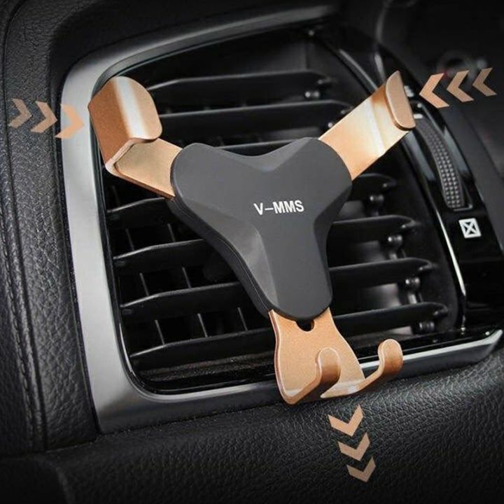 gravity-car-holder-auto-air-vent-mount-clip-bracket-cell-holder-no-magnetic-gps-mobile-phone-stand-for-iphone-14-xiaomi-samsung