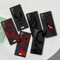 [ขายดี2023] เคสซิลิโคนสำหรับ Samsung Galaxy A22 A32 S21 S22 Note 20 Ultra 10 Plus 8 9 S20 A72เคสมือถือ Marvel Iron Spider Man