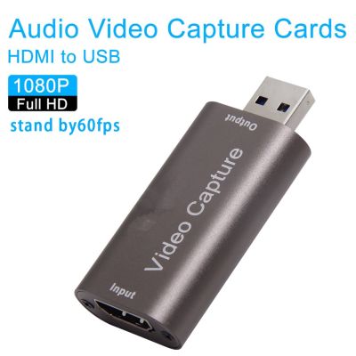 ✥✇❄ 4K Video Capture Card 1080P 60fps HDMI-compatible to USB Game Recording Box for PS4 Game DVD Camcorder Recording Live Streaming