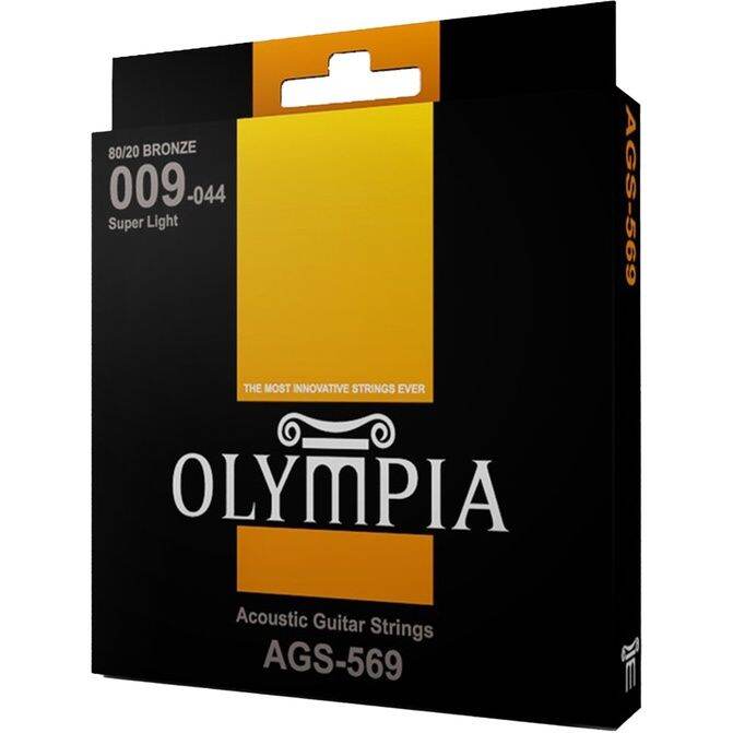 โปรโมชั่น-olympia-ags-series-สายกีต้าร์โปร่ง-standard-acoustic-80-20-bronze-9-10-11-12-รุ่น-ags570-ags580-ags900-ags120-คุ้มค่า-อุปกรณ์-ดนตรี-อุปกรณ์-เครื่องดนตรี-สากล-อุปกรณ์-เครื่องดนตรี-อุปกรณ์-ดนต