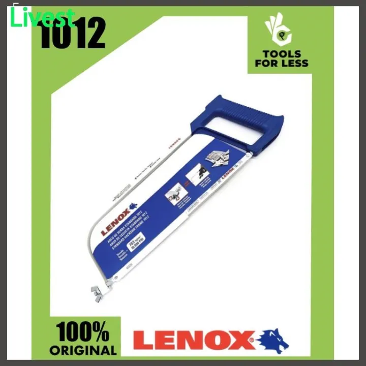 Lenox Adjustable Hacksaw Frame with Blade Livest 1 Lazada PH