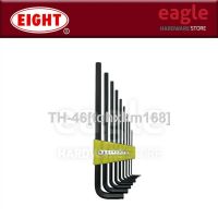 ◘► Eight 014-9 9 Pcs 1.5 - 10mm Black Extra Long Hex Key Wrench