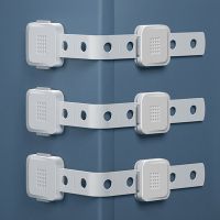 4 Pcs/lot Baby Safety Lock Drawer Refrigerator Cabinet Anti-Opening Locks Children Protection Anti-Pinch Hand Safety Buckle