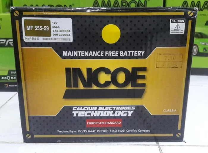 Incoe Maintenance Free Din 55559 Aki Kering | Lazada Indonesia