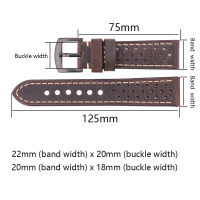 Genuine Leather Watchbands 20mm 22mm Women Men For Cowhide Vintage Watch Band Strap For Samsung Galaxy Watch 42mm