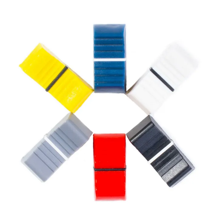 4mm shaft Digital Video Mixer Effects Slide Switch Cap knob Fader mixer DJ 5 Color Lazada