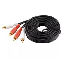 RCA1.5M สายสัญญาณเสียง 2 RCA - 2 RCA 3.5 มิล ยาว 1.5 เมตร