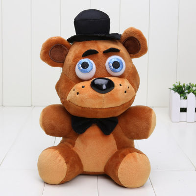 25cm FNAF Golden Freddy foxy Bonnie Chica Sister Location stuffed doll cupcake Freddy Fazbear plush toys