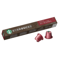 STARBUCKS by NESPRESSO SUMATRA สตาร์บัค สุมตรา กาแฟคั่วบด แคปซูล (5.7g x 10 capsules)