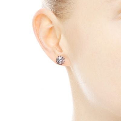 rose earrings set classic elegant vintage stud earrings. 286272CzTH