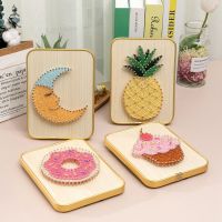 3D String Art Kit Thread Winding Painting DIY Material Wooden Board Home Decoration Art Craft Ornaments Handmade Birthday Gift