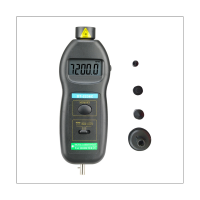 1 PCS DT2236C Speed Detector Meter Laser Tachometer Plastic As Shown LED Digital Optical Contact Tachometer Detector Meter