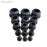 New Silicone Rubber Hole Caps 4-30mm High Temperature Resistance T Type Plug Cover Snap-on Gasket Blanking End Cap Seal Stopper