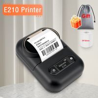 Adhesive Thermal Label Printer E210 Mini Wireless Bluetooth Label Maker similar as Niimbot B21 Label Machine Home Use Office Fax Paper Rolls