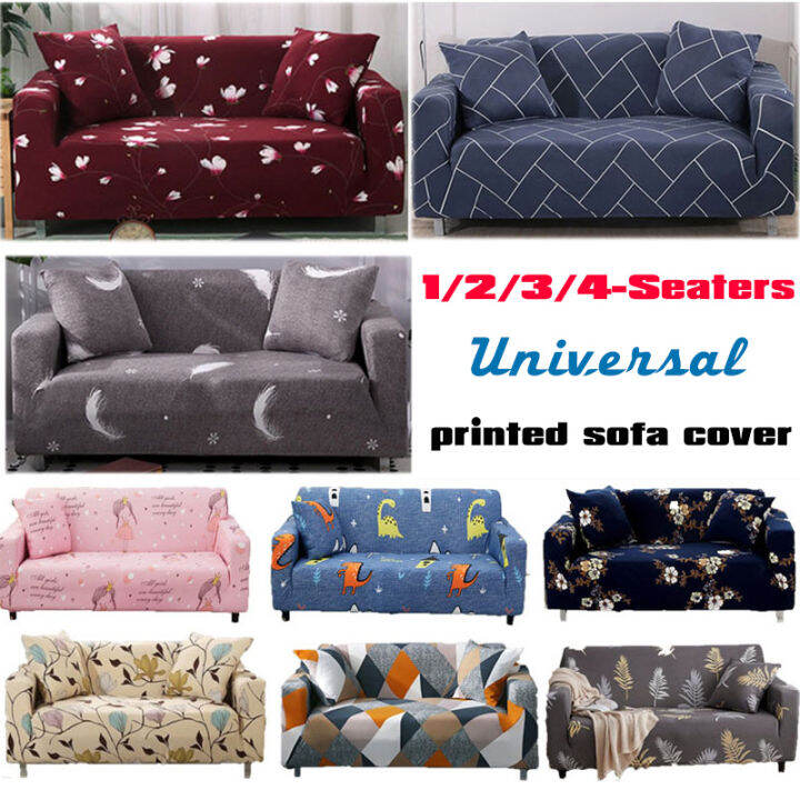 [PH STOCK&COD] 1/2/3/4seaters Seat Cover Slipcover Elastic Sofa Cover