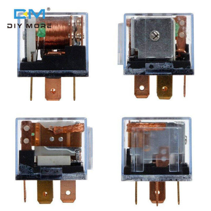 Origianl diymore Waterproof Automotive Relay 12V/24V 80A/100A 4Pin 5Pin