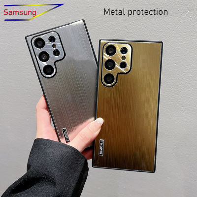 สำหรับ Samsung Galaxy A14 5G/S23 Ultra/S22 Plus/S21 + เคสครอบโทรศัพท์ป้องกันเลนส์กล้องโลหะคุณภาพสูง