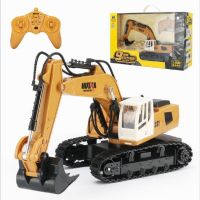 รถแม็คโคร รถตักดินบังคับ รถดั้ม RC Excavator Dump Truck ขนาด 1/16