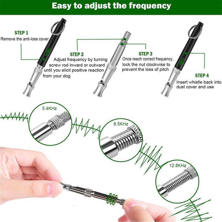 teekland-นกหวีดสำหรับฝึกสุนัข-นกหวีดฝึกสุนัขอัลตราโซนิคทำจากทองแดงสามารถปรับได้