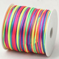 【YD】 1.5mm Colorfast Cord Macrame Rope-80m/Roll Jewelry Beading cord  String Accessories