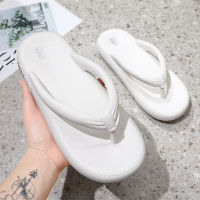 2021Mens Slippers Flip Flops Beach Slippers Thick Bottom Summer Outdoor Shoes Slides Thong Slippers Women Sandals Soft Shoes