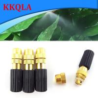 QKKQLA 5x Gardening Plant Misting Cooling System Brass Mist Fog Copper Nozzle Spray Sprinkler Watering Garden Planter