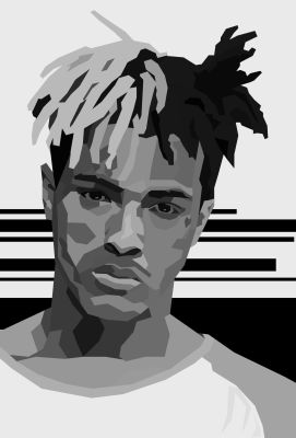 โปสเตอร์ XXXTentacion Rapper แร็พเปอร์ Hip Hop ฮิปฮอป Music Poster รูปภาพ ของสะสม ของแต่งบ้าน ของแต่งห้อง โปสเตอร์แต่งห้อง โปสเตอร์ติดผนัง 77poste