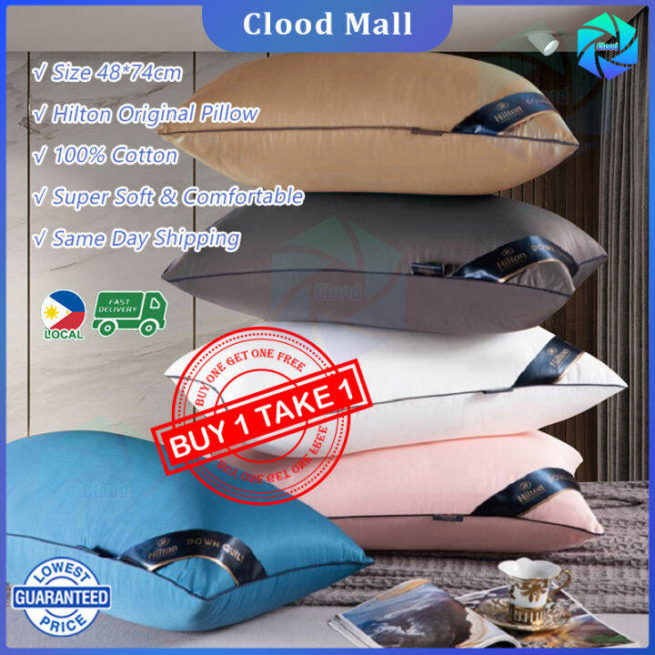 BUY 1 TAKE 1 White magic pillow Hilton Hotel Pillow white color