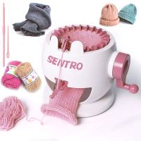 SENTRO 22 Needles Knitting Machines Smart Weaving Knitting Loom DIY Knitting Board Rotary Machine for Adult and Kids Scarves/Hat Knitting  Crochet