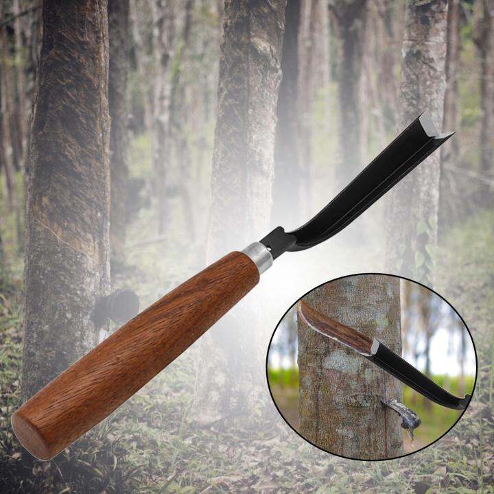 Loviver Rubber Tree Tapping Knife, Tree Tapping Cutter, Tree Tapping