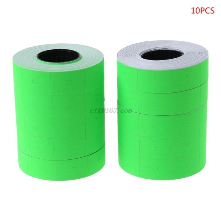 cw-10-rolls-5000-pieces-row-colorful-price-label-paper-tag-sticker-mx-6600-labeller-gun