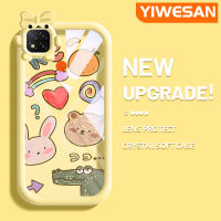 YIWESAN เคสสำหรับ Xiaomi Redmi 9C NFC POCO C31ลายการ์ตูนน่ารักสีดำลวดลาย Kulomi อัพเกรดใหม่เคสโปร่งใสลายกล้องถ่ายรูปเคสมือถือซิลิโคนนิ่ม