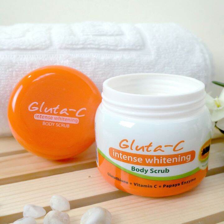 Gluta C Intense Whitening Body Scrub Lazada Ph 1585