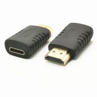 Mini Hdmi-เข้ากันได้กับ Type C Female To Hdmi-Compatible 1.4ขั้วต่ออะแดปเตอร์ภาพและเสียงชนิดตัวผู้