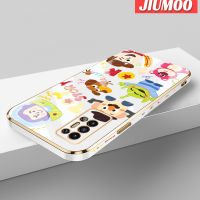 เคส JIUMOO สำหรับ TECNO POVA 2เคสการ์ตูนทอยสตอรี่ลายใหม่กรอบพื้นผิวสี่เหลี่ยมเคสนิ่มซิลิกาเจลกันกระแทกเคสมือถือรวมทุกฝาครอบป้องกันเลนส์กล้องถ่ายรูป