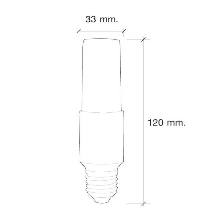 hi-tek-หลอดled-eco-series-stick-12w-220v-e27-ww