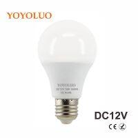 YOYOLUO ไฟหลอดไฟ LED E27 3W 6W DC 12 V โคมไฟ Led 9W 12W 15W โคมไฟประหยัดพลังงาน12โวลต์หลอดไฟแอลอีดีสำหรับไฟกลางแจ้ง