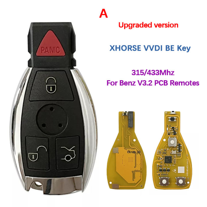 cn002096หลังการขาย315433mhz-การแปลงความถี่-xhorse-vvdi-be-key-pro-สำหรับ-benz-v3-2-pcb-ชิประยะไกลรุ่นปรับปรุง-smart