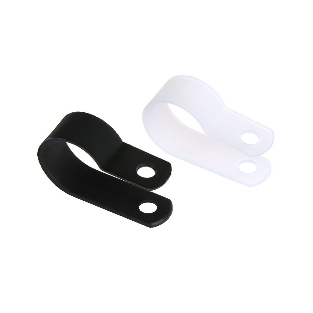 P Clip Plastic Nylon for Hose Pipe Cable/Wire/Tubing Wall Clamp/Mount 