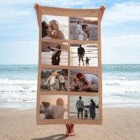 【DT】hot！ Custom Beach with Photos Personalized Picture Pool Gifts for Boys Teens Birthday Fathers Day