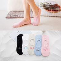 30colors ladies spring summer 10pieces = 5 pairs cotton slipper socks gril cartoon sock slippers, hot women invisible socks