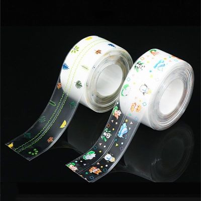 Waterproof Anti-mildew Sealing Tape Bathroom Kitchen Shower Sink Bath Sealing Strip Self Adhesive Wall Sticker Sink Edge Tape